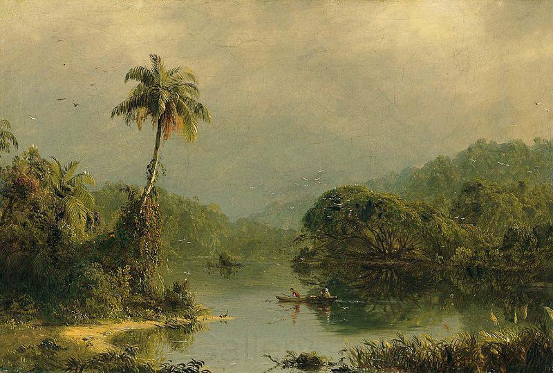 Frederic Edwin Church Tropical Landscape